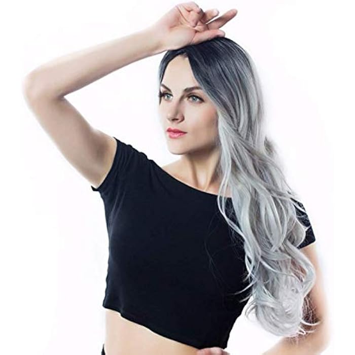 DILLARDS European And American Cos Wig Female Gradient Long Curly Hair Hood Ebay Aliex - Image 1